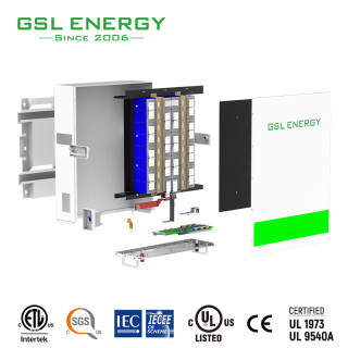 GSL-ENERGY_51.2V 100AH 5.12Kwh Power Storage Wall ‏(CB IEC62619 CE-EMC REPT)
