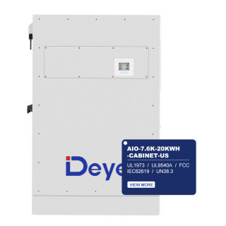 Deye ESS AIO-7.6K-Cabinet-US Low Voltage Storage Battery