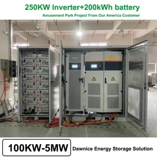 250kw 300kw 10ft 20ft Cabinet Lithium Battery