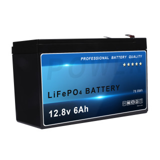 12.8V 6Ah LiFePO4 Battery