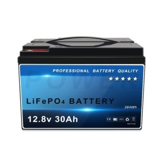 12.8V 30Ah LiFePO4 Battery