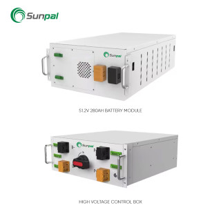 Sunpal 512V 280Ah High Voltage LiFePO4 Battery