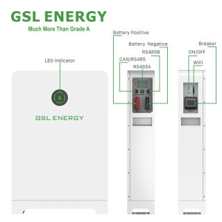 280A/320A WiFi-IP65 Ground & Outdoor 14kWh/16kWh Lithium Iron Phosphate Battery