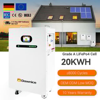 20kw 20kWh Lithium Ion Battery Home Energy Storage System
