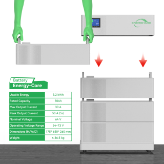 5kWh-26kWh Stackable High Voltage Battery