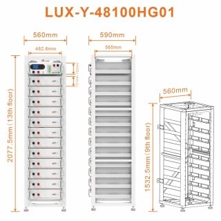 LiFeP04 Battery Pack High-voltage FLH Series FLH48100UG1