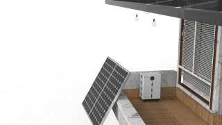 LiFePo4 Batterv Pack for Balconv Energv Storage Svstem Low-voltage FLS Series
