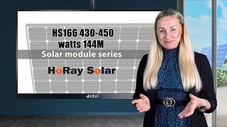 MONO PERC 430W-450W 144HALF-CELLS ‏(166mm)