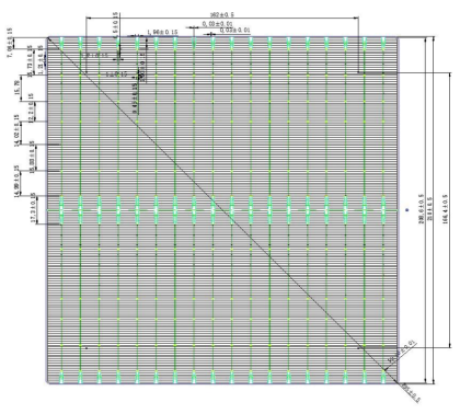 210X210mm TOPCon Bifacial