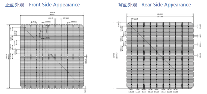 182-247-10BB-172F-BBD17.3 Bifacial PERC Solar Cell