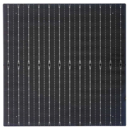 N Type 210mm M12 Bifacial TOPCon Solar Cell