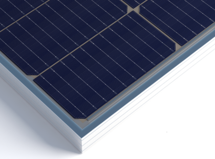 SKT525~550M10 Bifacial single glass transparent backsheet