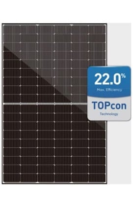 CDZ-S108/M10H 415-430W Glass-Glass TOPcon Silver / Black frame
