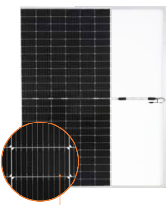 M10-144 Glass Backsheet 520-555W