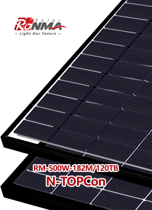 RM-500W-182M/120TB N-TOPConBifacial Monocrystalline Module
