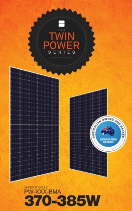 Twin Power Series - Mono PERC 144 Split Cell 370-385W