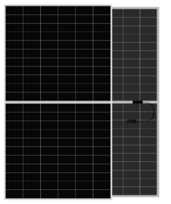 GSD8K66H 710-740W Bifacial Dual Glass Half-Cut HJT