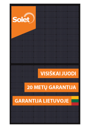 Solet 400MH5-54 (Black Frame)
