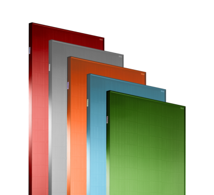 Colour solar panels 300W-450W