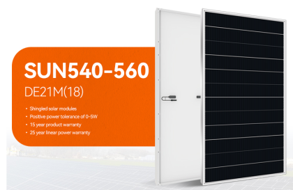 Sun M10 DE21M 540-560W