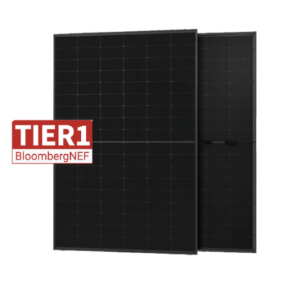 Photovoltaik-Panel 440W – 30mm – Schwarz Glas-Glas