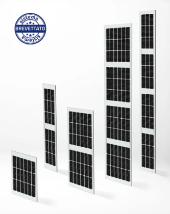 PV THIN-K Full Black VV 140 Wp 1196x296