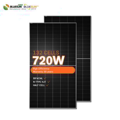 BSM720G12-66HNH Half Cell N-HJT Bifacial Solar Panels