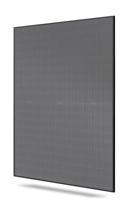 Anti-Glare solar panel SOLID Bifacial SATIN FRAMED 425W 3.2+3.2