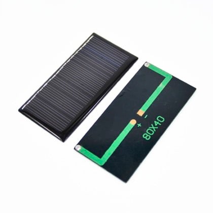 80x40mm epoxy solar panel 9v
