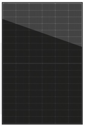 HS54-430-BOB(N) Single Glass All Black TopCon Module