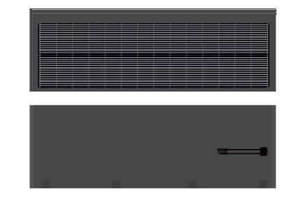 PURES-110M10 All Black Solar Tile Series