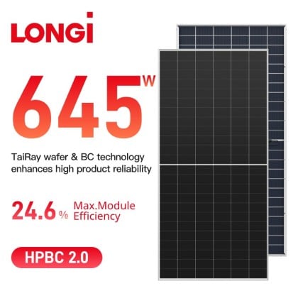 LONGi Hi-MO X10 Bifacial 640-665M LR7-72HVD