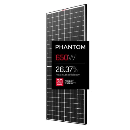 PHANTOM 156 TCA Bifacial DoubleGlass Solar Module – Swiss Solar