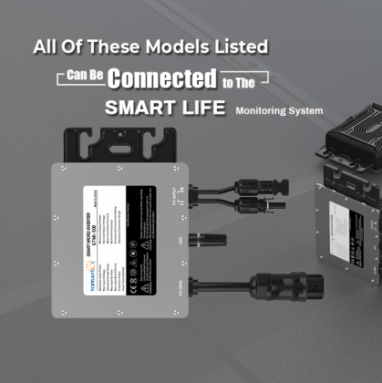GTMI-500(300W-400W-500W)120-240VAC Automatic Identification 1/2/3 Phase