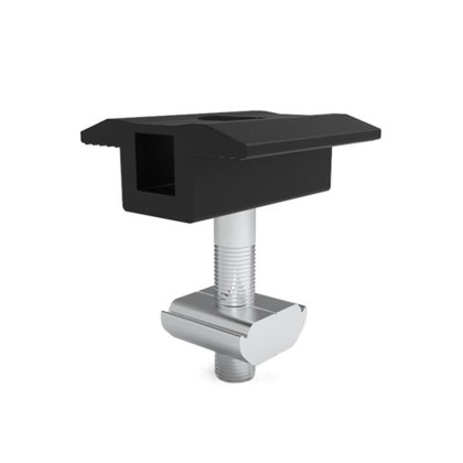 YJ Aluminum Black Middle Clamp Solar