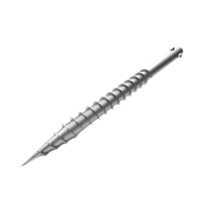 YJ No Dig Ground Screw Pole Anchor
