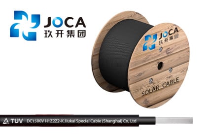 Waterproof TUV Certificated PV1-F 1000V / H1z2z2-K 1500V High Quality PV Tinned Copper Wir