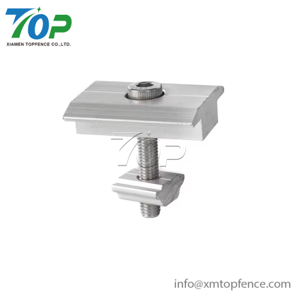 Aluminum Solar Panel Mounting Rail Clamp