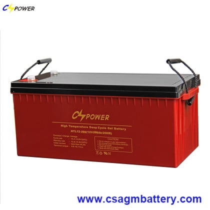 HTL Series High temperature Deep Cycle Gel battery