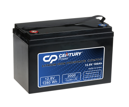 12.80V 100Ah LiFePO4 Battery LED display