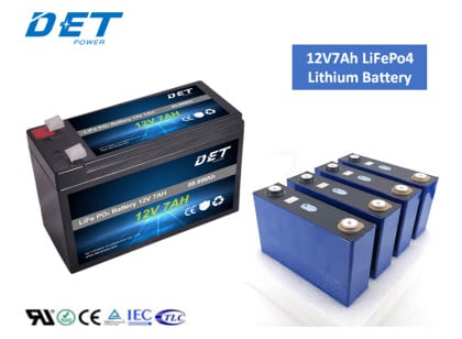 12V 7Ah LiFePo4