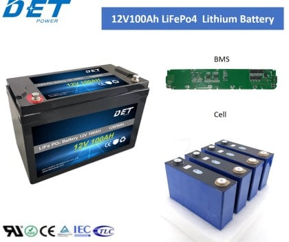 12V 100Ah LiFePo4