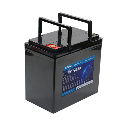 TOPA-12.8V 50Ah LiFePO4 Battery