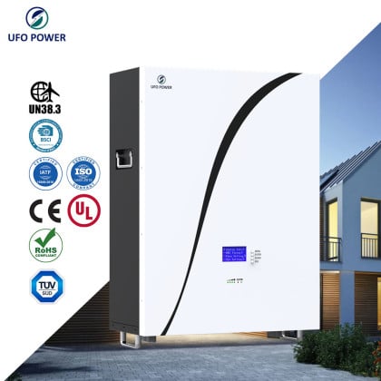 White Wall Mounted 4.8/7.2/9.6kWh Lifepo4 Battery