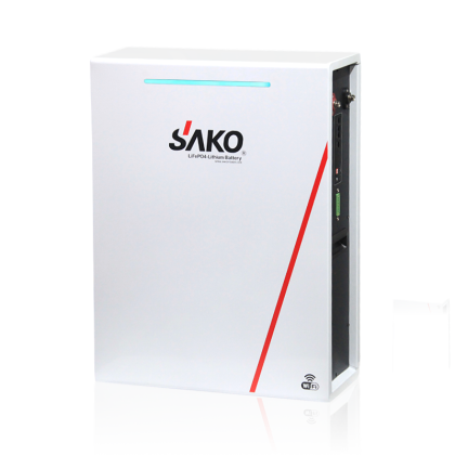 SAKO Li-Pack New Wall Stand Lithium Battery Pack With RGB & 5000 Cycles BYD Cells