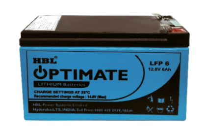S-12.8V 6Ah LiFePO4 Battery