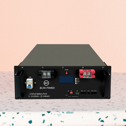 10Kwh 48V Rack Mounted Solar Lithium ion Battery