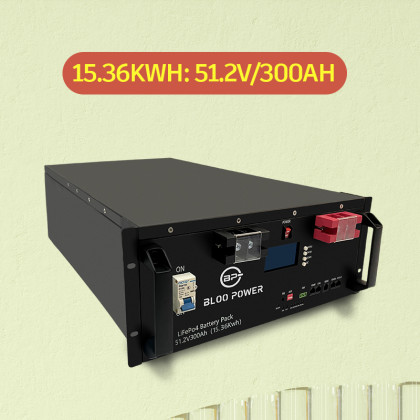 48V 15KWh Rack Mounted Lithium Solar Battery