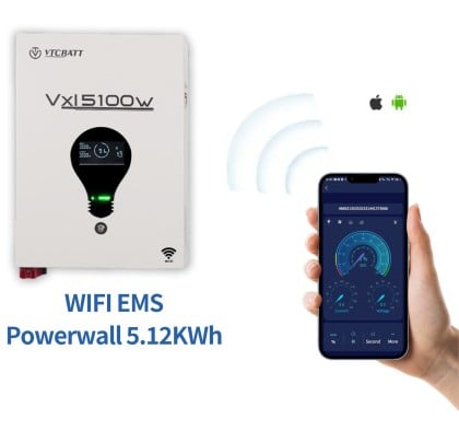 Vxl5100w 51.2V 100AH Home Energy Storage