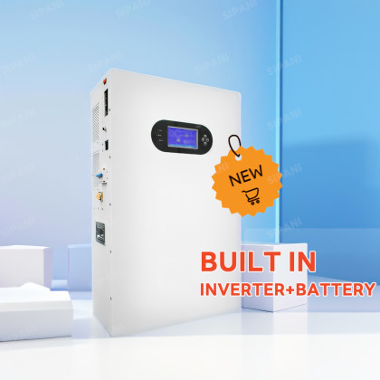 All-In-One Powerwall 5Kw Hyrid Inverter + 10kWh 12kWh 200Ah 250Ah Lithium Battery